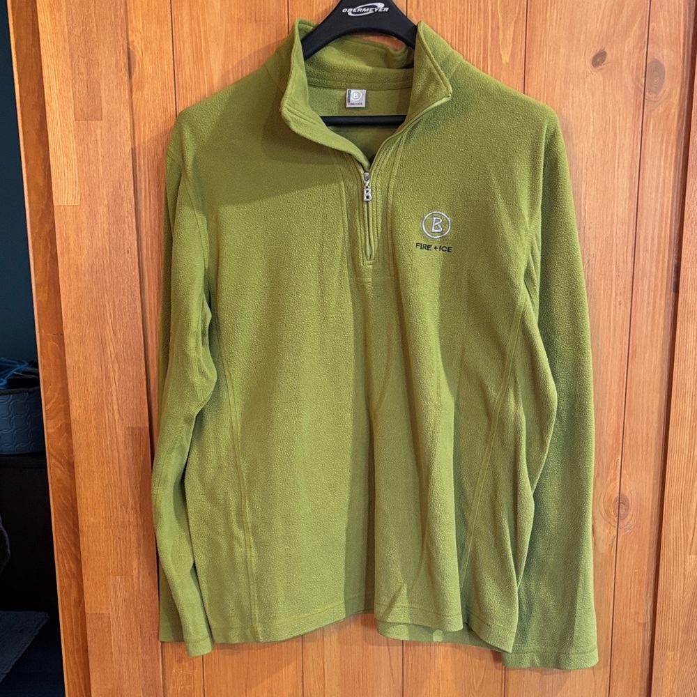 Bogner Green Half-Zip Sweatshirt
